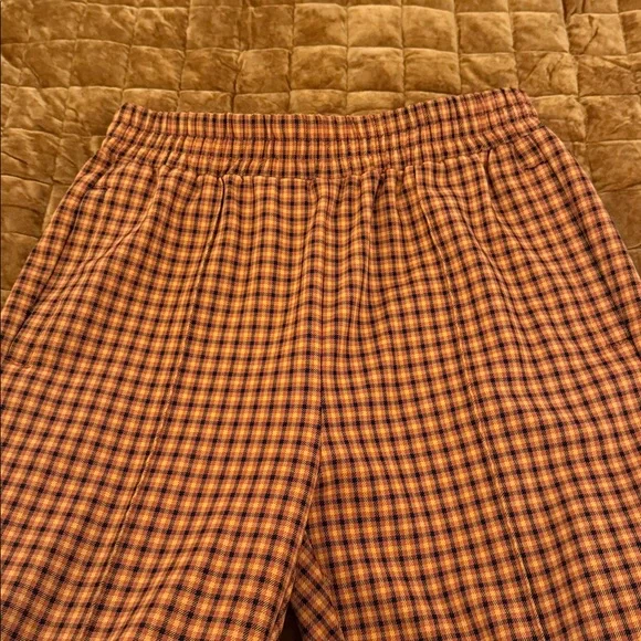Sunday Best Plaid Pull-on Pants - Picture 2 of 5